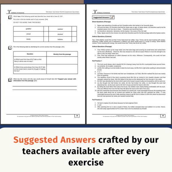 4 P3/4 Grammar Workbook